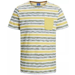 Jack & Jones Men's Malibu Striped Pocket T-Shirt